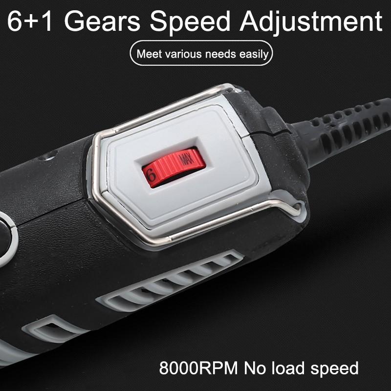 8000 U/min 180 W 220 V Mini Tragbare Elektrische Bohrmaschine Rotationswerkzeug Schleifen Handwerkzeug Polieren mit 40 Stück Zubehör