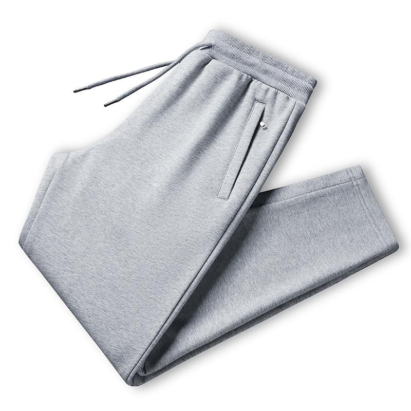 2025 Men's Super Soft Pure Cotton Casual Sweatpants - Youth & Plus Size, Perfect for Spring/Autumn