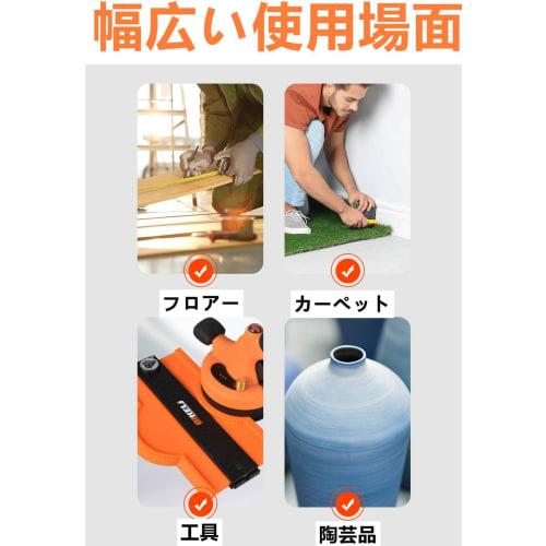 Self-Locking Contour Gauge, High-Precision Curved Ruler for Contour Copying, DIY Measuring Tool (3 Infinitely Connectable, 10-inch)