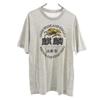 Print Short Sleeve T-shirt Gray Men's Used
