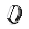 For Xiaomi Mi Band 5 4 3 6 Strap Double Color Silicone Wristband Bracelet Replacement For Xiaomi Band 4 MiBand 3 5 6 Band Straps