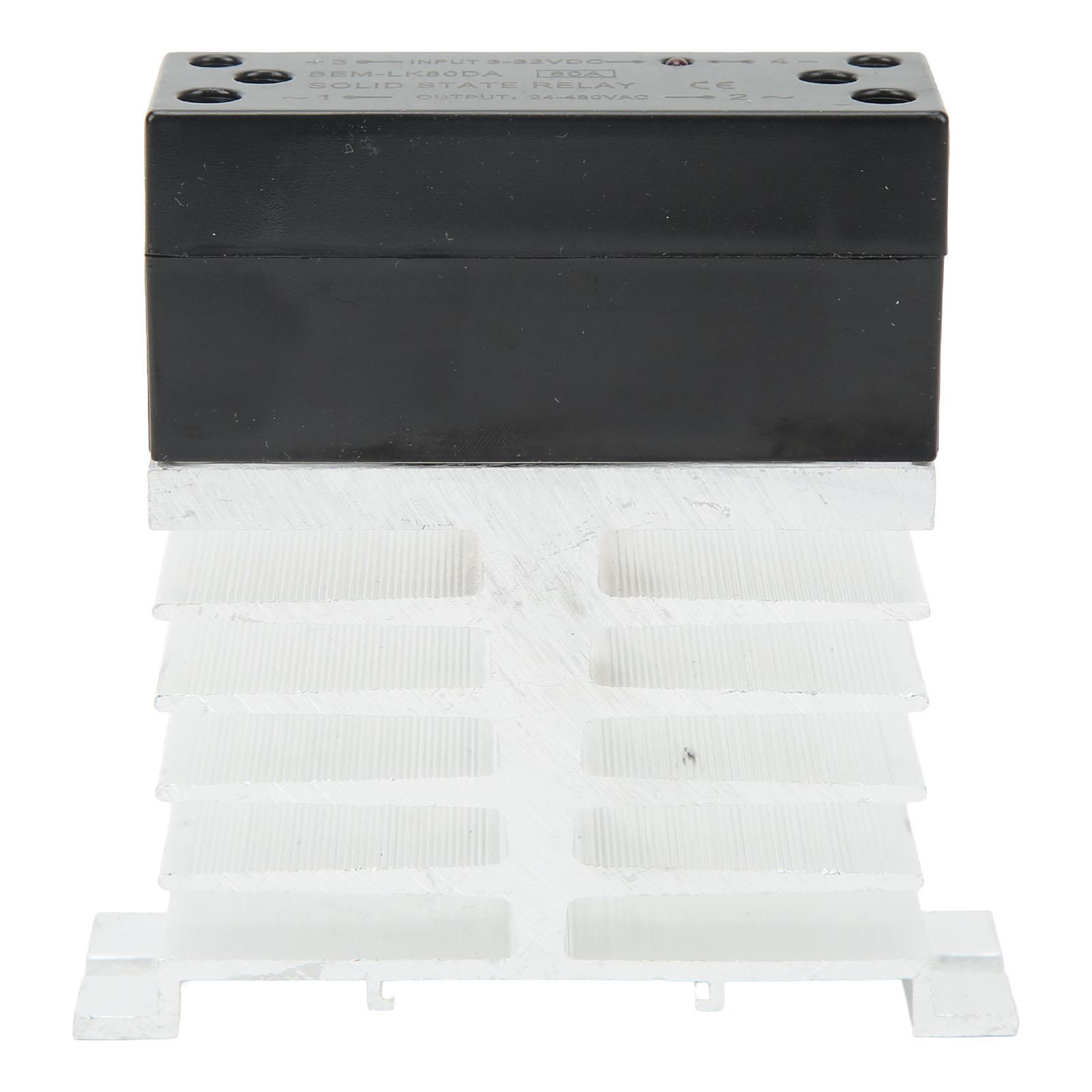 

Твердотільне реле SSR Вхід 3-32 В DC до Вихід 24-480 В AC Аксесуар для домашнього керування