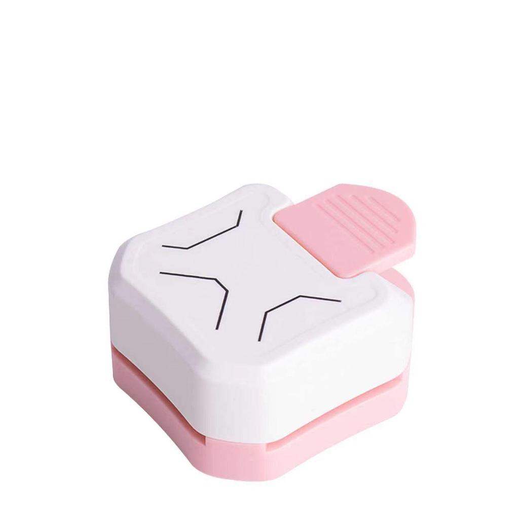 Three-in-One Multi-Angle Corner Trimmer: Flower, Flat, Round Cutter for Cards and Paper