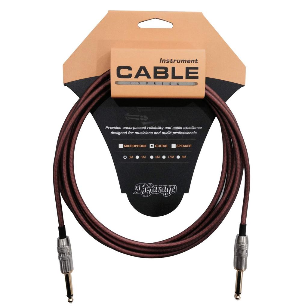 K-GARAGE AIP I-3 3m Cable for Ukulele and Electric Acoustic Guitar