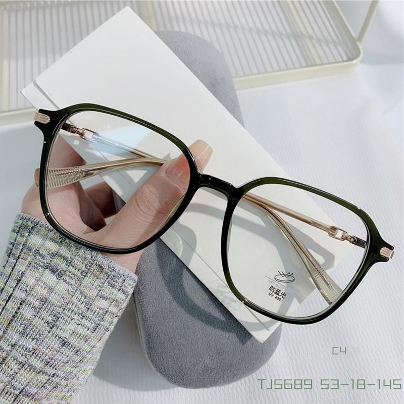 

Gradient Square Anti Blue Light Myopia Glasses Women Fashion Nearsighted Eyeglasses Brand Design Big Frame Prescription Eyewear 0