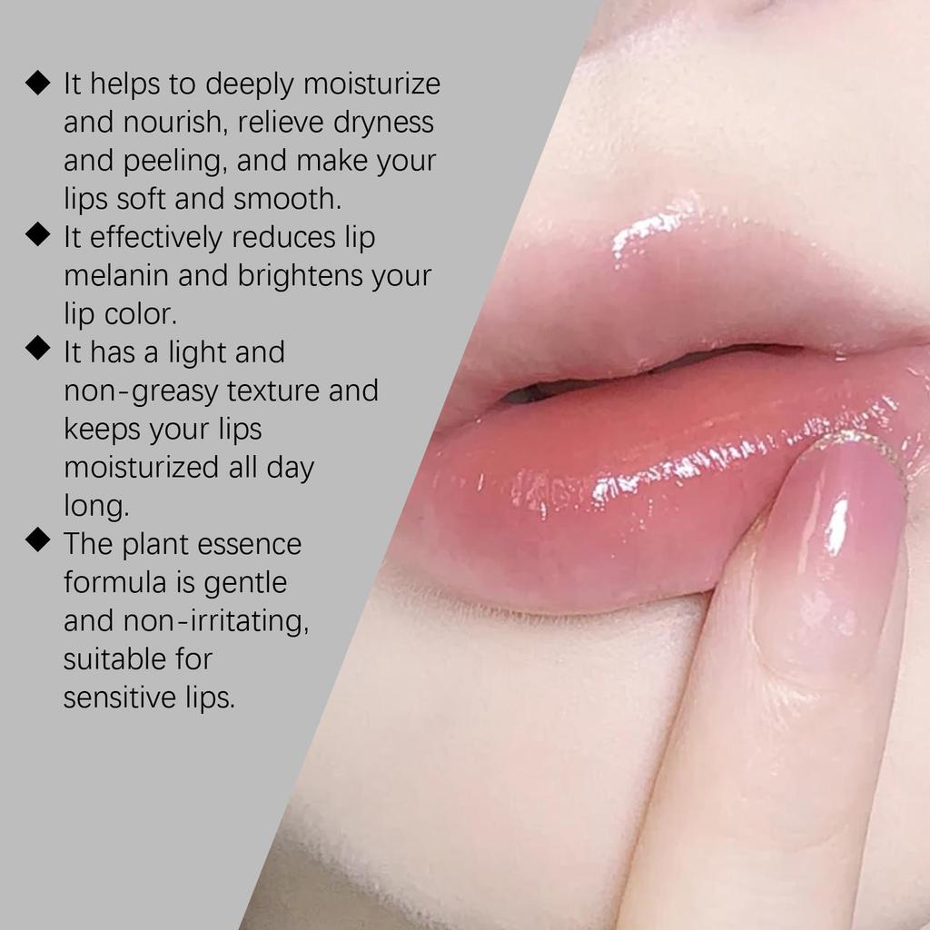 Hoygi Daily Lip Care Lipstick Gently Moisturizes the Surface Skin of the Lips, Soothes Dryness, Long-lasting Moisturizing Portable Lip Balm 20g