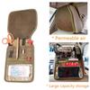 Tactical Car Back Seat Cushion Headrest Cover Storage Bag MOLLE Organizer Pouch Outdoor Hunting Accessories Seat Protector