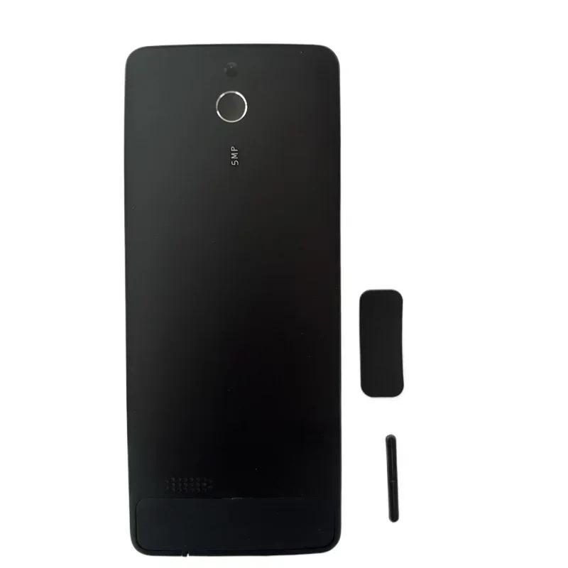 Для Nokia Lumia 515 Металлическая крышка аккумулятора Задняя панель Корпус Чехол Запасные части С боковыми кнопками золотой