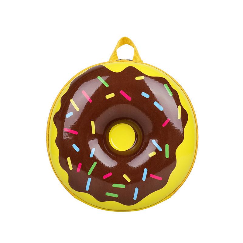 Playful Cute Donuts Children Backpack Waterproof Lightweight Design Kindergarten