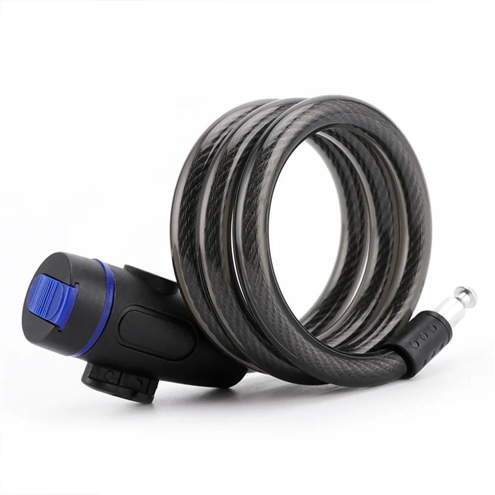 

Heavy Duty Motorcycle Chain Lock 90cm Metal Anti Theft Bike Lock with 2 Keys for Maximum Security and Reinforcement of Bicycle чорний
