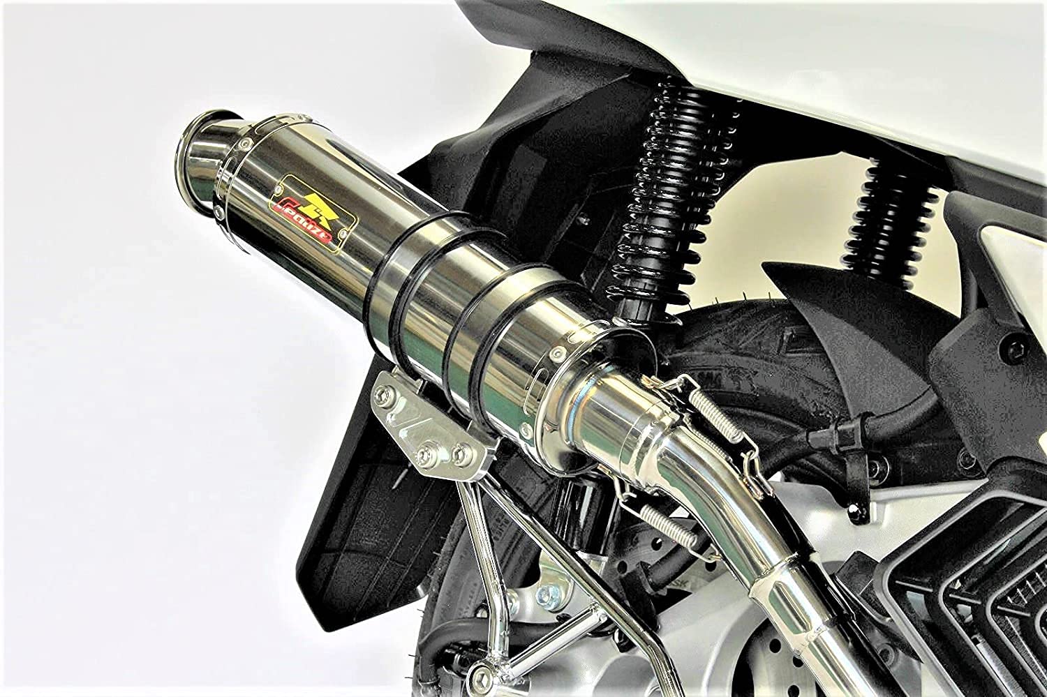 Realize PCX160 Motorcycle Exhaust System 2021 Blink Stainless Steel Exhaust Silver Honda Motorcycle Full Exhaust Custom Aftermarket Instruction Manual