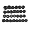 Bouchon Cache-poussière 28 pièces Accessoires Fixation Véhicule Rotule Cache-poussière Équipement Remplacement Caoutchouc Direction Suspension
