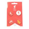 Liverpool FC YNWA Badge Set (Pack of 4)