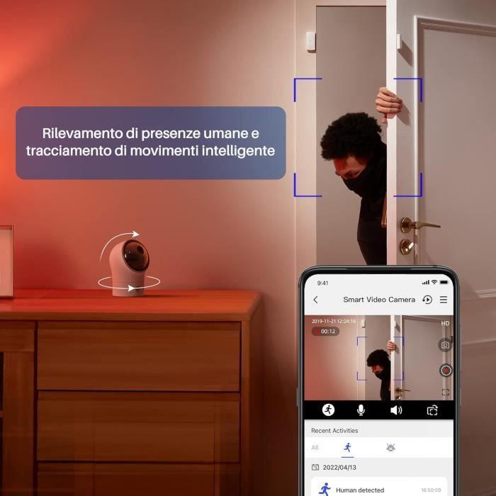 Chuango PT-300Q Caméra Surveillance Wi-FI Intérieur sans Fil
