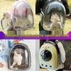 Panoramic Pet Backpack: Portable, Transparent Double Shoulder Carrier for Cats