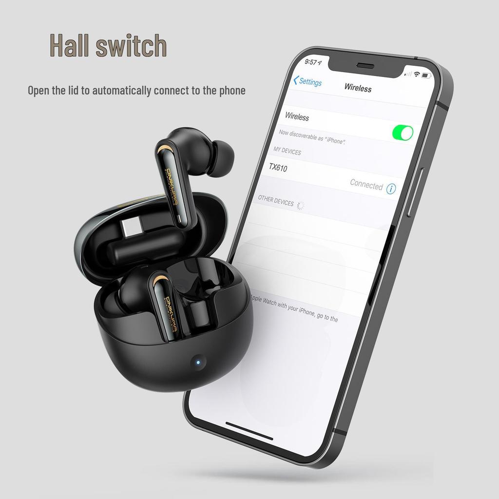 ONIKUMA TX610 Low Latency 2.4G True Wireless Bluetooth Gaming Headset