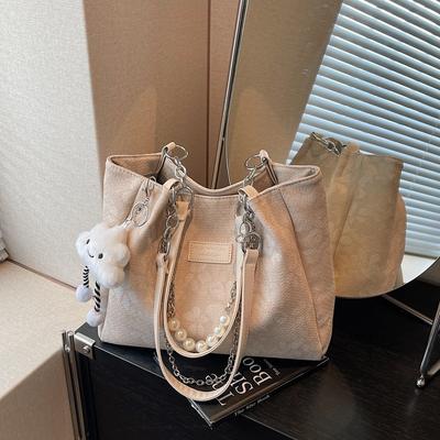 Large-capacity Bag Women's Summer Versatile New Casual Texture Shoulder Bag Commuter Tote Bag