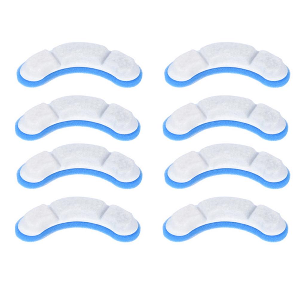 8 Pack Cat Water Fountain Filters Automatic Large Dog Water Fountain Pet Drinking Fountain Water Bowl Dispenser Filter