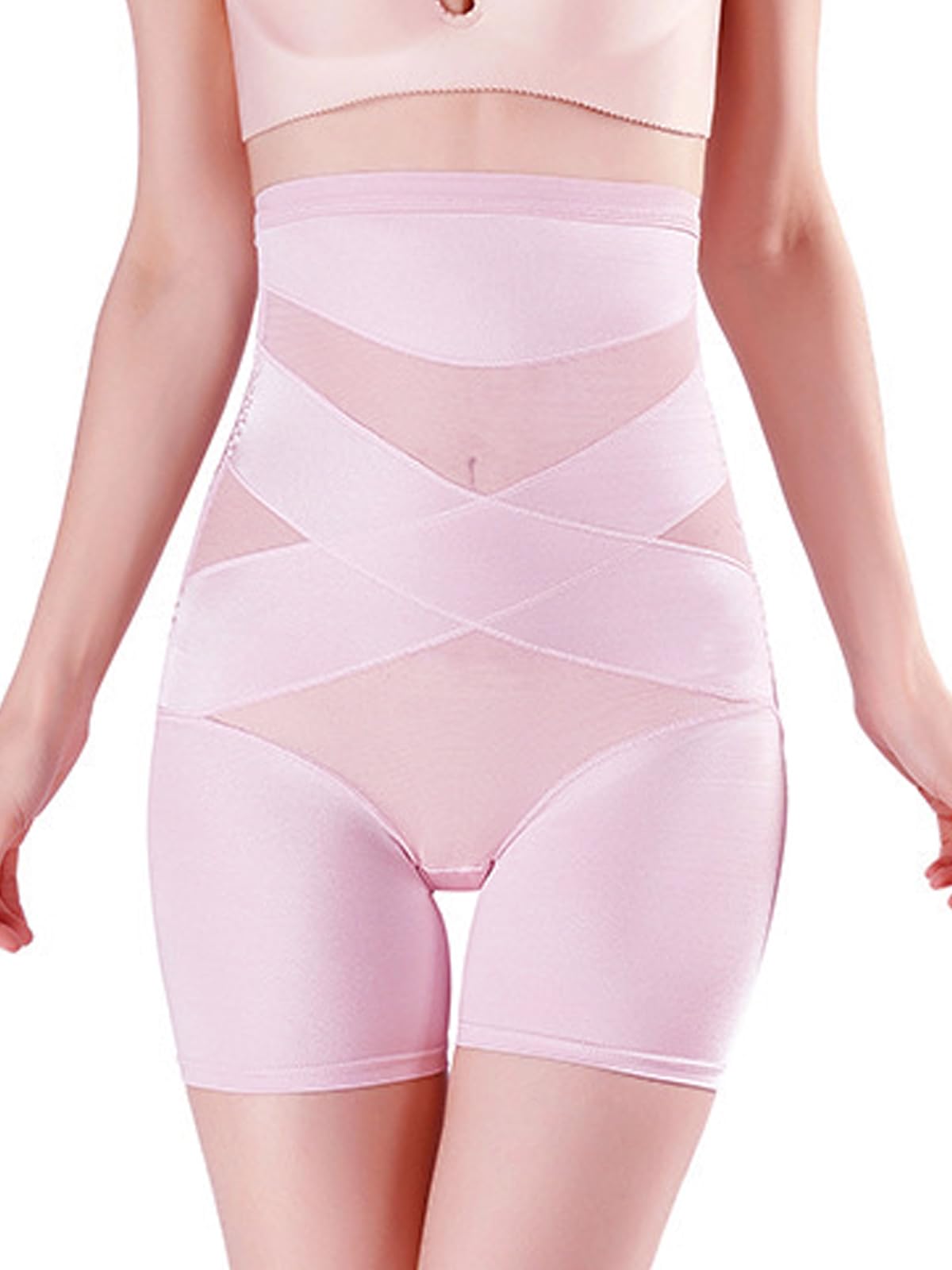 

Пояс с высоким тазом, эффект осанки [MY CHARM] Шорты, Талия, Компрессия, Формирующее белье, Женский, Поддержка, Коррекция, Подтяжка бедер (Розовый 2XL) розовый