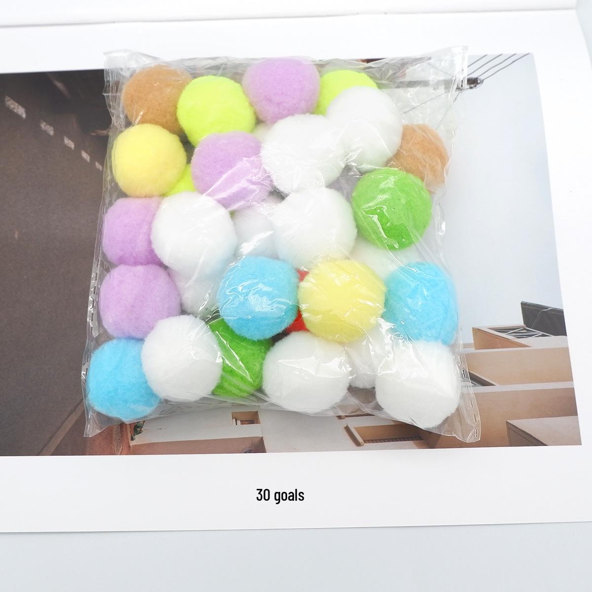 Interactive Cat Toy: Silent Plush Ball Launcher & Amusing Stick 10 Balls