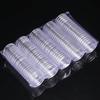 200pcs Coin Container Capsules Clear Clear Convenient