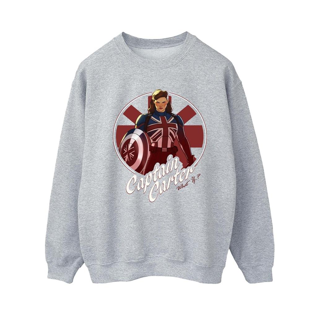 Marvel Womens/Ladies What If Captain Carter Sweatshirt