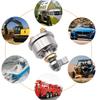 Car Battery Switch Isolator Disconnect Cut Off Kill Main Switch, 12V 24V DC Auto Truck Vehicle Master Power Switch ON OFF