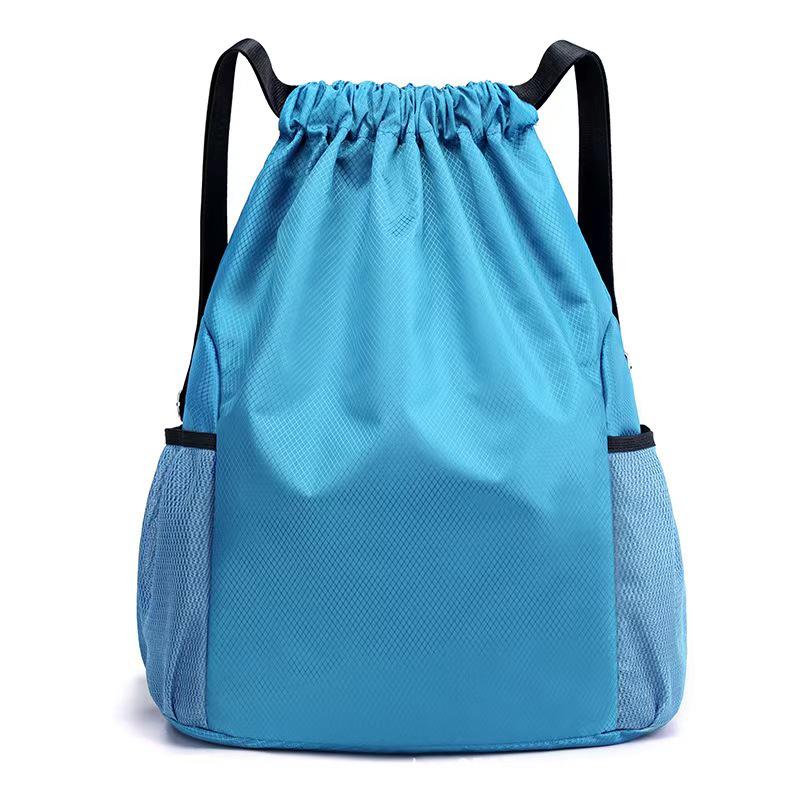 Water-Resistant Drawstring Backpack for Men & Women, Large Capacity Travel & Fitness Bag