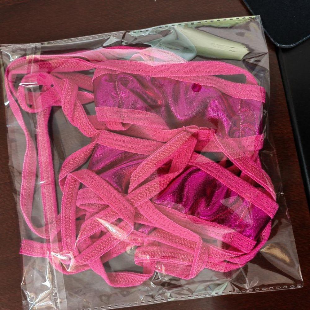 Sexy Lingerie1 Piece Halter Neck Bikini Lingerie Set Mini Bikini Open Micro Bra Top Briefs Panties For Women