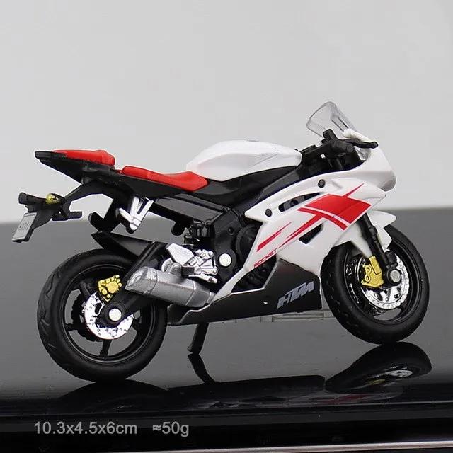 1:18 Diecast Motorcycle Model Workable Shock-Absorber Toy For Children Gifts Toy Decoration