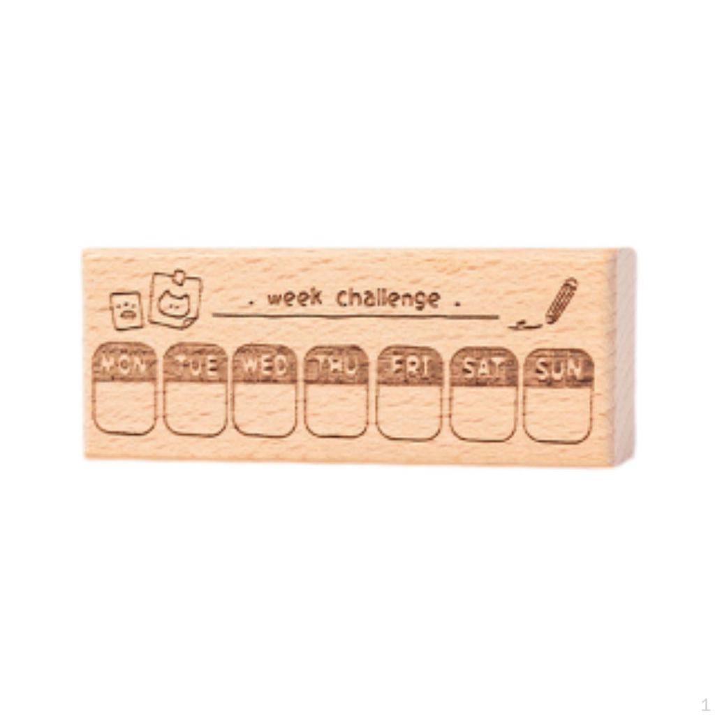 Creative Wood Stamp Scrapbooking Kit for Cat Theme DIY Craft Journal