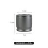 Coffee Powder Receiver with Cover 58MM Aluminum Alloy Anti Fly Cloth Cup Grinder Handle