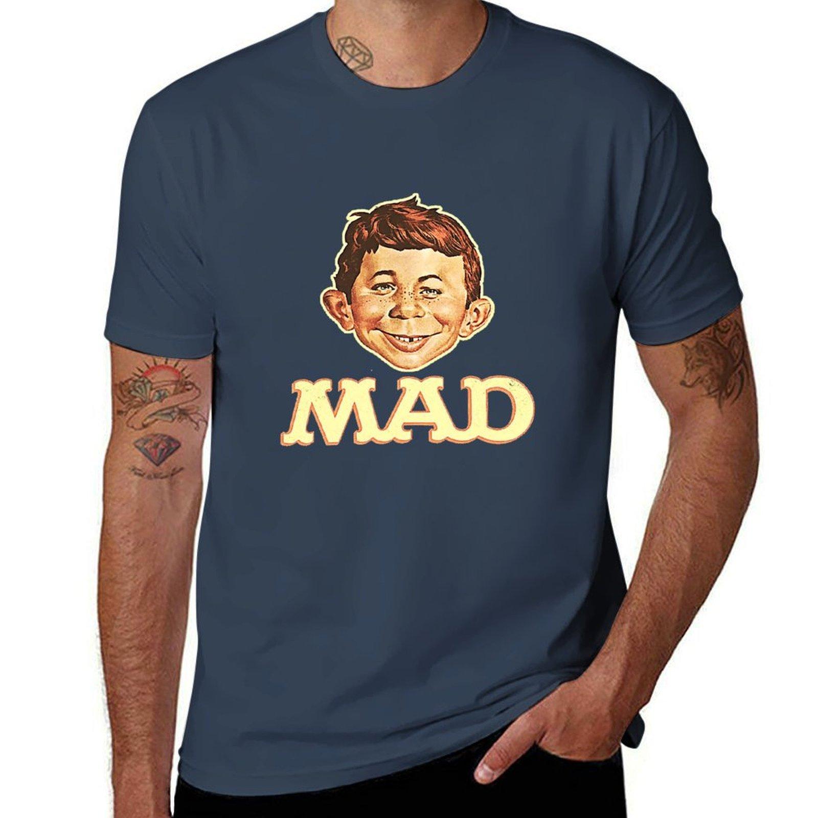 Mad Magazine Vintage Distressed TShirt PerforUnisexce Dry Fit TShirt S
