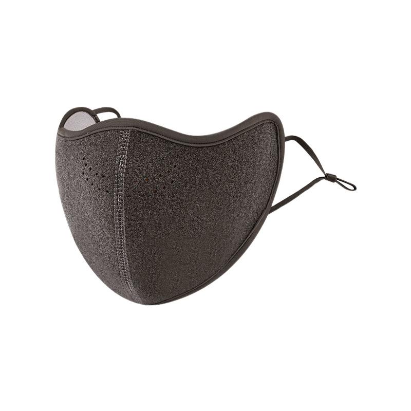 Wintermaske Damen Samt Rundloch Atmungsaktive Maske