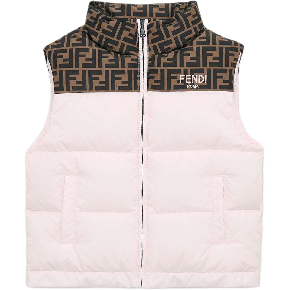 FENDI Padded Jacket FW24 Pink Kids' JUA235AS56F1QYC