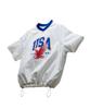 EXPRESSHOLIDAY Authentic Nylon Half T-Shirt_Usa