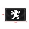 5/10Pcs Carbon Fiber Steering Wheel Car Logo Emblem 3D Stickers For Peugeot 308 408 508 RCZ 208 3008 2008 206 207 108 406 407 408 206 207 208 306 307