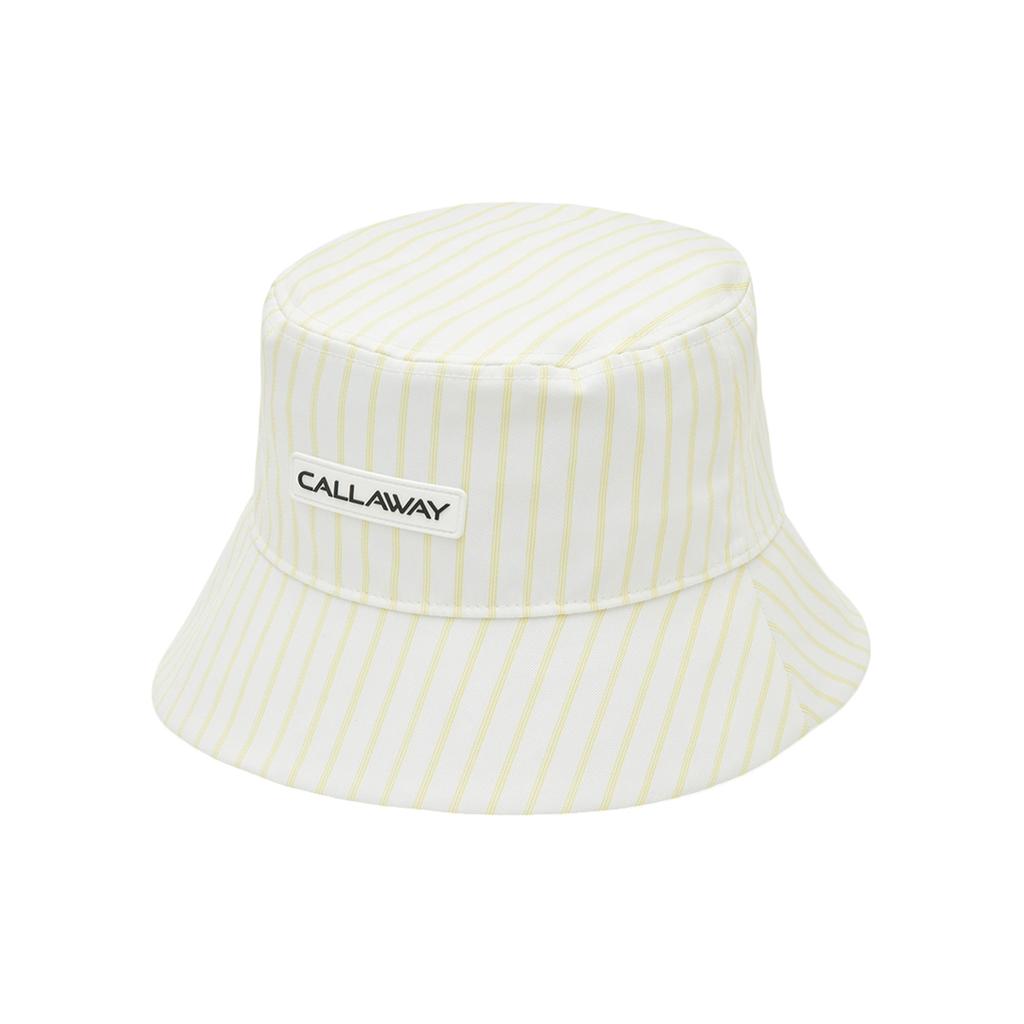 Callaway Pinstripe Bucket Hat Golf Hat C25191212 FR Women's / / 1061_Yellow