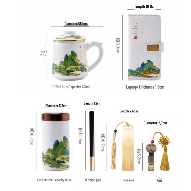 Qianli Jiangshan Ceramic Business Gift Sets