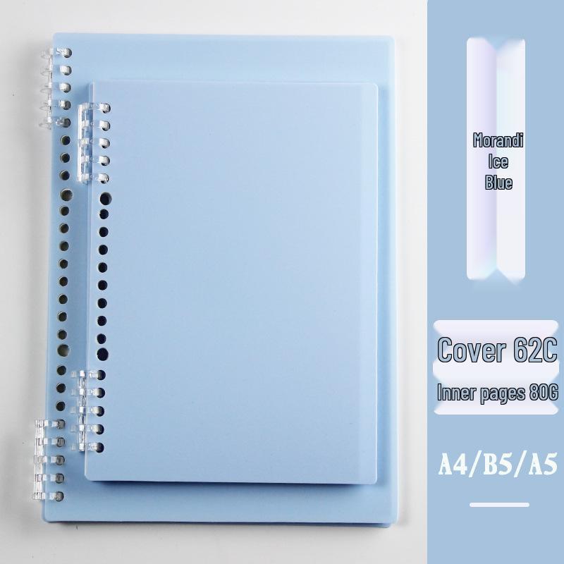 

Инновационный Минималистичный Матовый Блокнот на Спирали - Нежный для Рук, Дизайн на Разъемных Листах A5