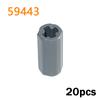 Brick Playset Technical Part MOC Cross Axle Connector 2L 6538 59443 Driving Ring Connector 3L 26287 18948 DIY Block Bricks Toys  Playsetss