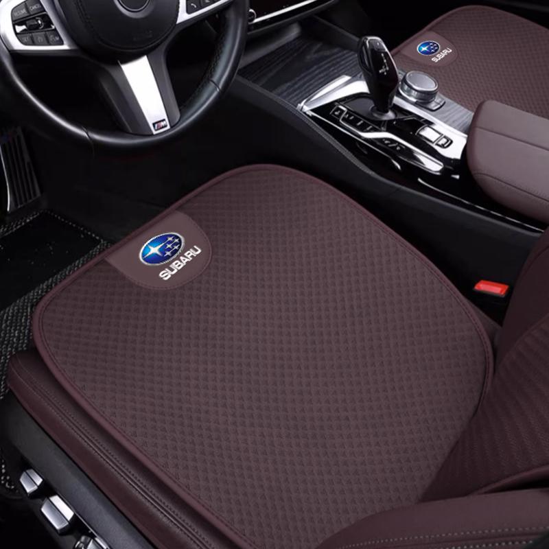 Car Ice Silk Seat Cover Front Rear Cushion Protector Pad For Subaru Legacy Impreza Levorg Outback WRX STI BRZ Forester XV Exiga Z14