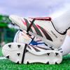 New Lace Free Low Top Football Shoes for Teenagers Grass Training and Professional Football Matches Wear-resistant and Anti Slip