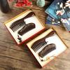 Black Ebony Wood Comb Gift Set