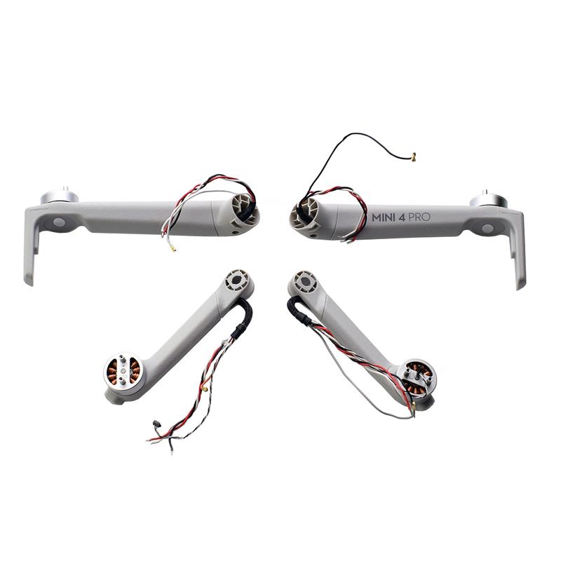 Arm For DJI Mini 4 Pro With Motors Replacement Front Left Rear Motor Arms For Mini 4pro Repair Spare Parts