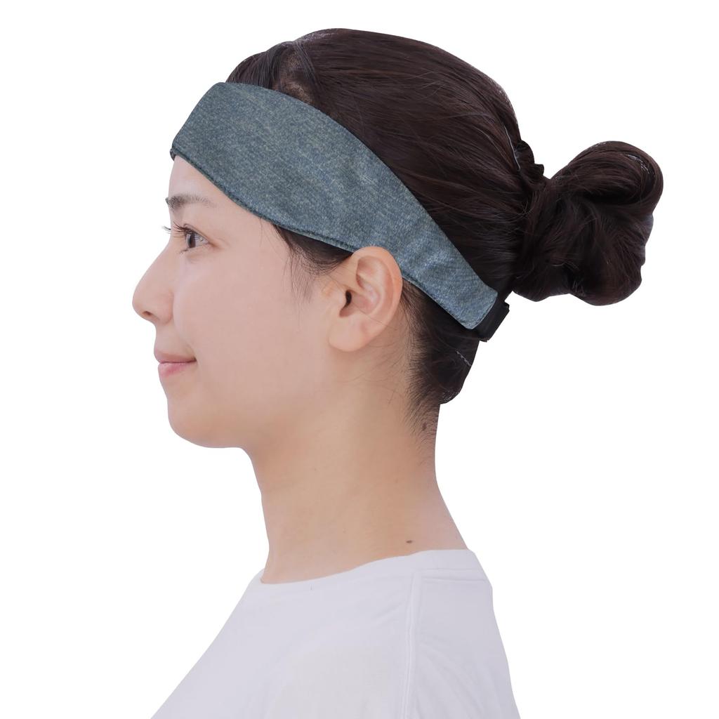 UV CUT MARUFUKU Cool Mask Heather [YAKeNU MASK] Sweat-Absorbing (334 Blue)