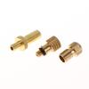 Universal Brass Bicycle Valve Adapter Presta Schrader Dunlop Converter Multi-Type Inflation Adaptor For Bike Pump Inflation