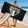 Sao Paulo FC4 Print Beach Towel, Large Soft Quick Dry Towel for Beach Camping Swimming