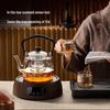 YIHUTEA Heat-Resistant Glass Teapot with Double Infuser