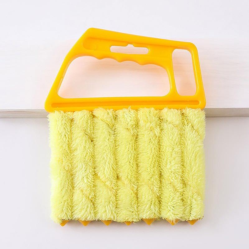 Window Cleaning Brush Microfiber Air Conditioner Cleaning Duster Cleaner Wash Venetian Blind Blade Cleaning Cloth Kitchen Tool